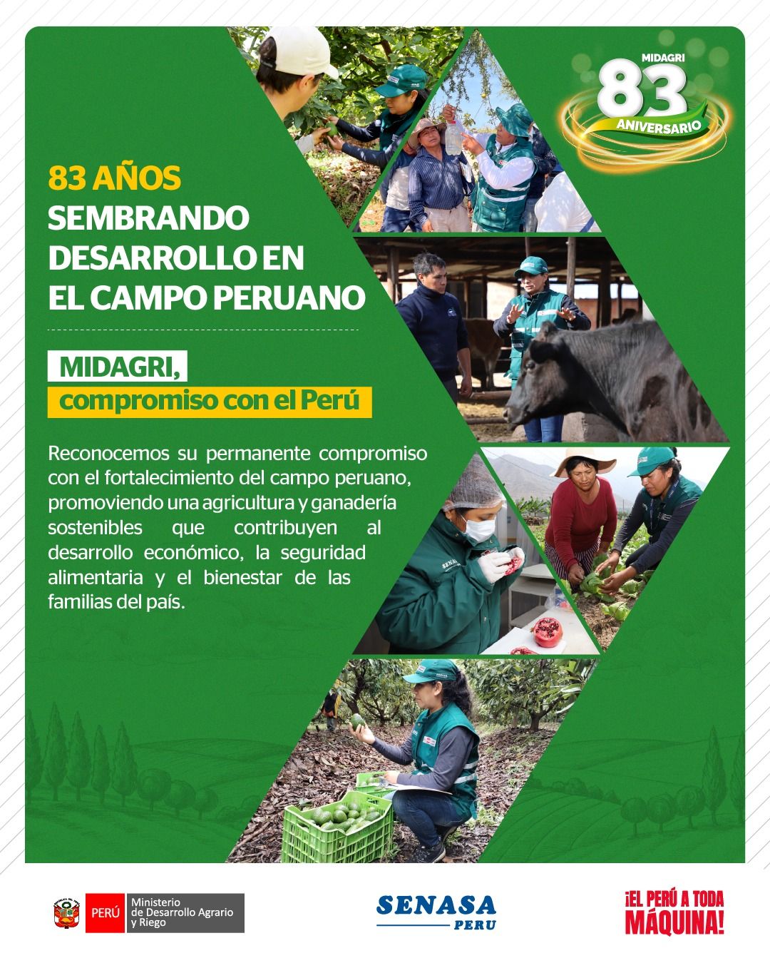 Senasa - 👨🏽‍🌾🇵🇪 Desde el #SENASAPerú saludamos al Ministerio de ...