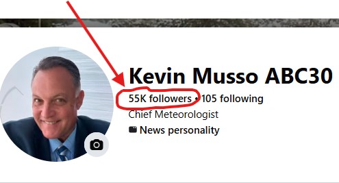 THANK YOU FRIENDS. Over the weekend... - Kevin Musso ABC30 | Facebook