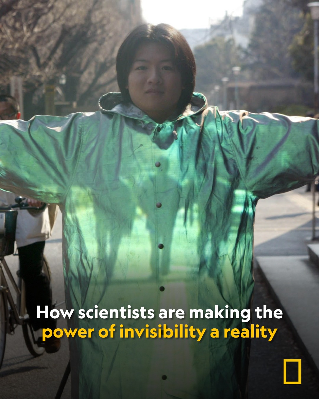Invisibility is moving out... - National Geographic Science | Facebook