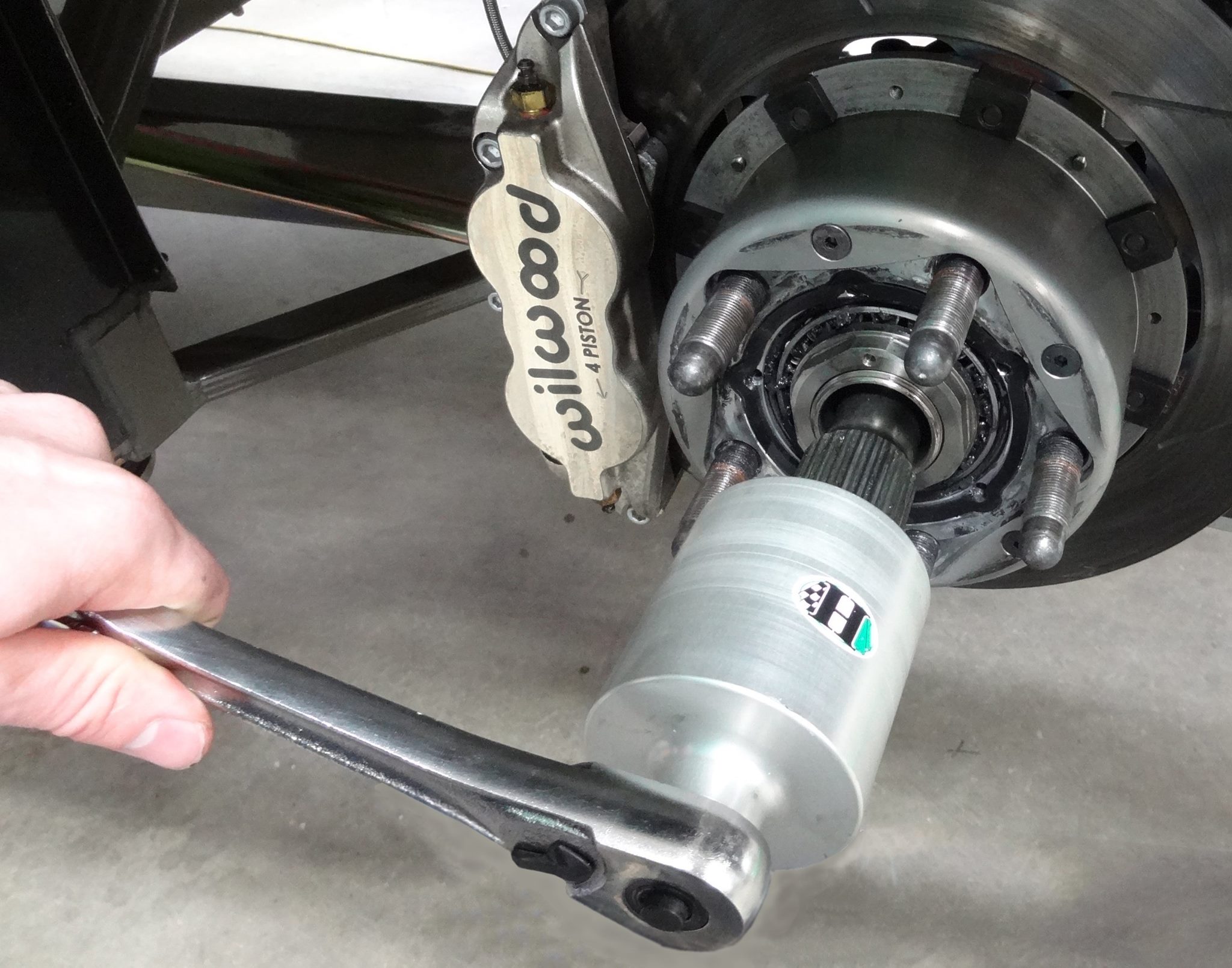 The new Howe deep well spindle... - Howe Racing Enterprises