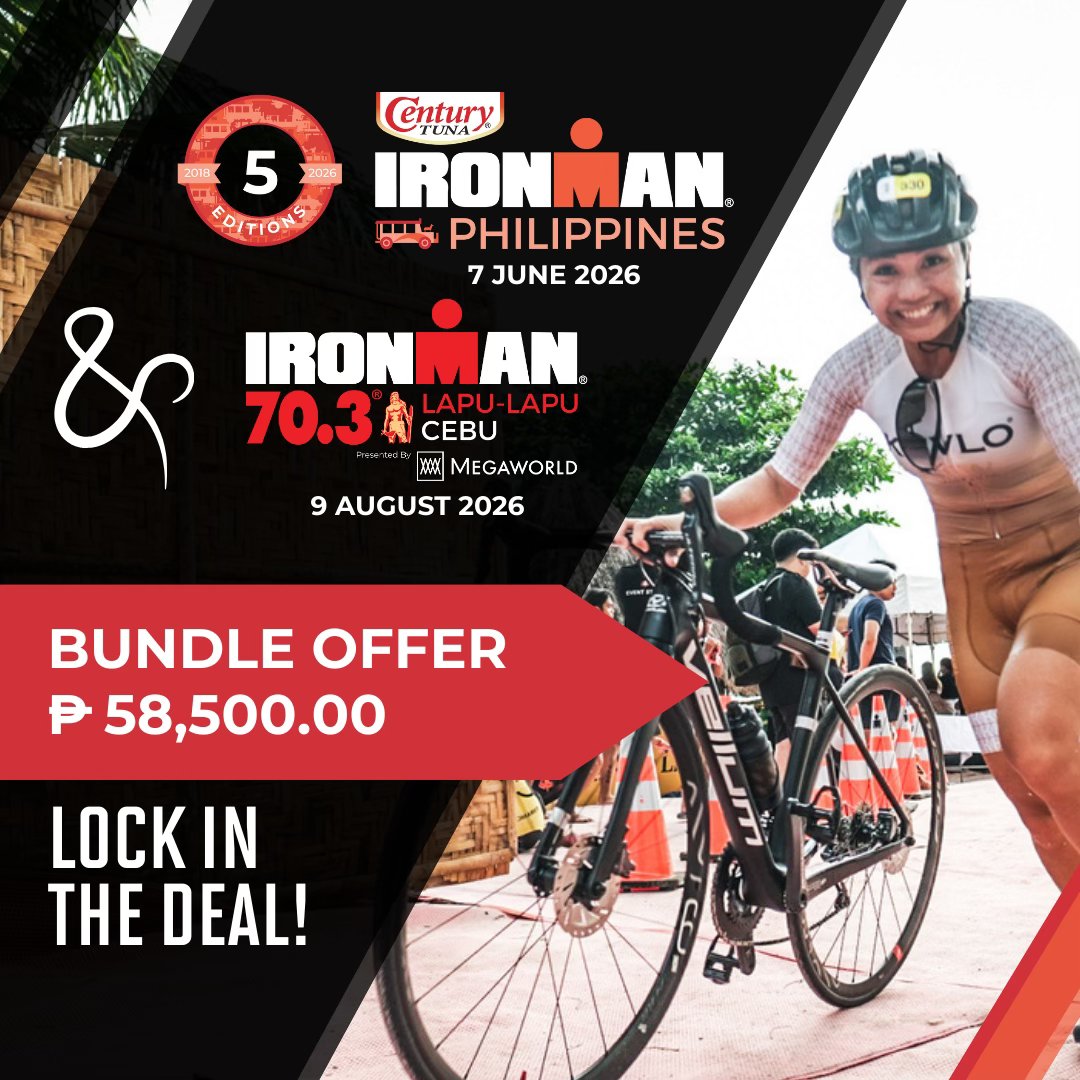 Your road to IRONMAN® 70.3® Lapu-Lapu Cebu starts earlier. Lock in