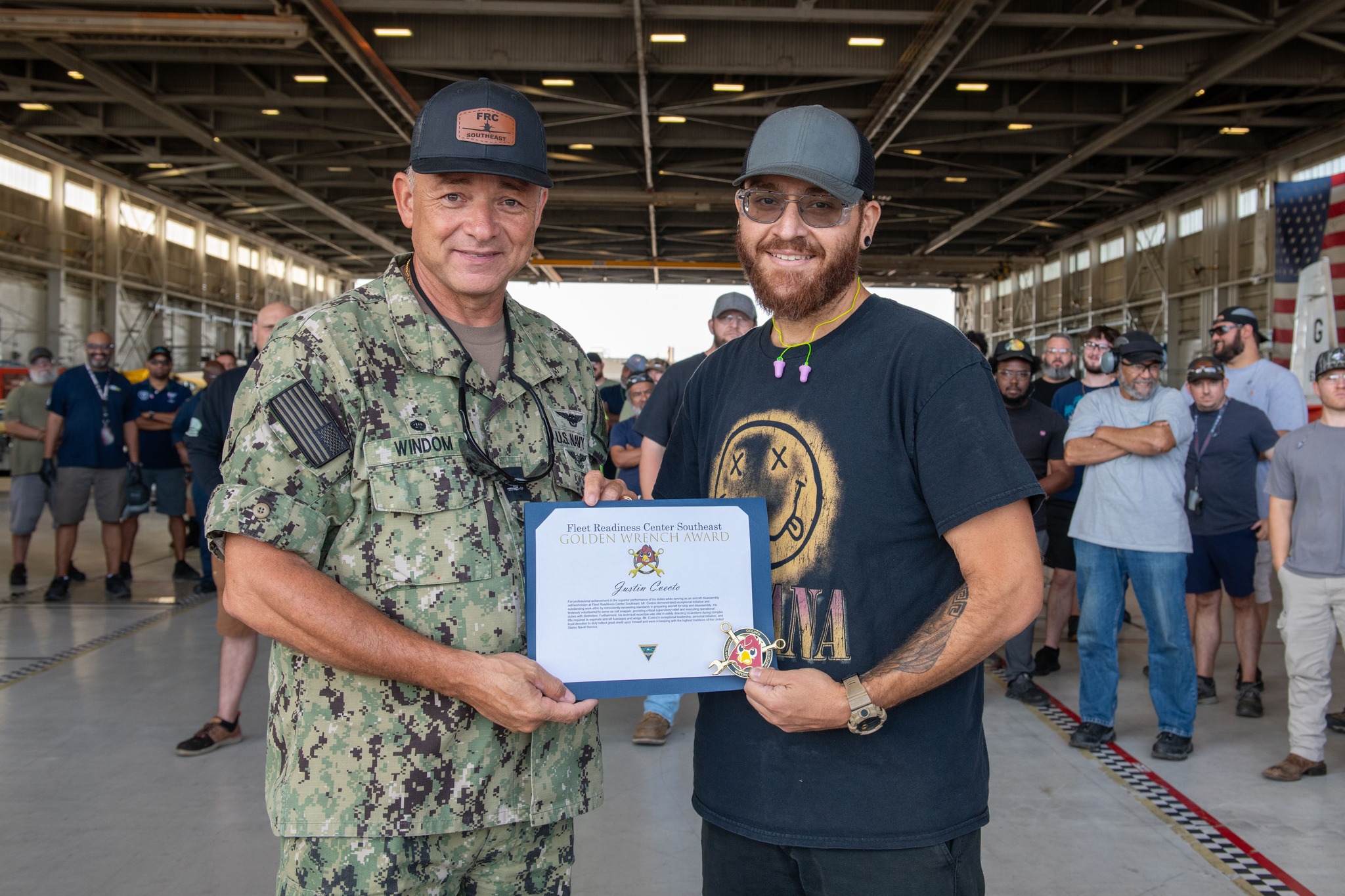 Congratulations to our Golden Wrench Award winner, Justin Cvetko