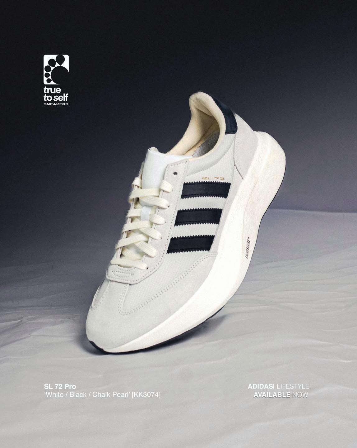 adidas SL 72 Pro 'White / Black / Chalk Pearl' [KK3074] OUR PRICE