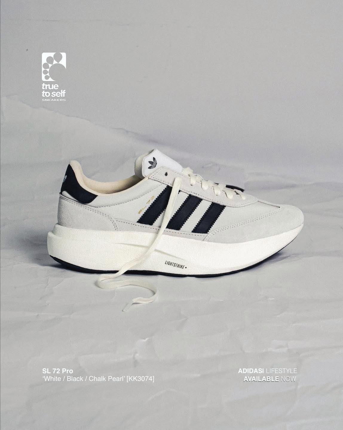 adidas SL 72 Pro 'White / Black / Chalk Pearl' [KK3074] OUR PRICE