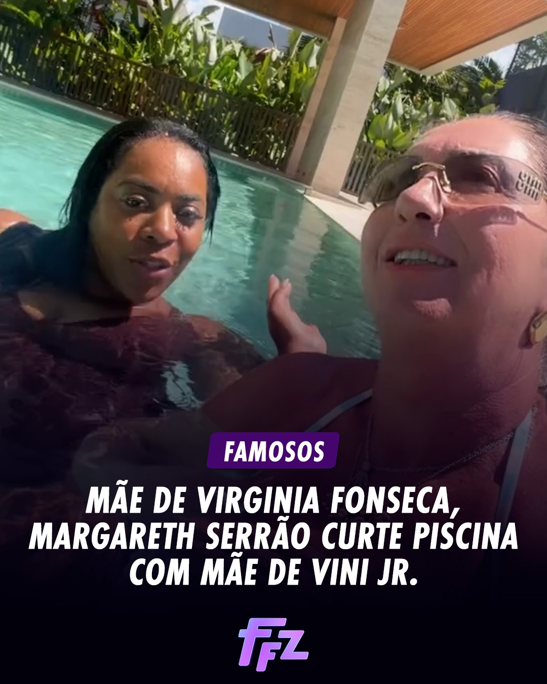 Fofocalizando - Mais que amigas! Margareth Serrão e Fernanda Cristina ...