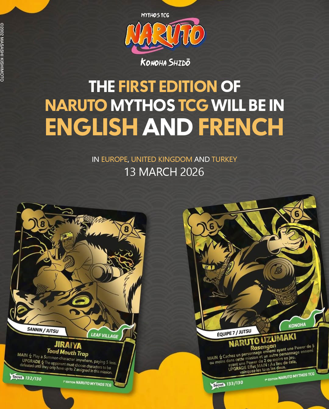 Get ready to buy 22k Gold Foil Narutu Chase Card 🏆