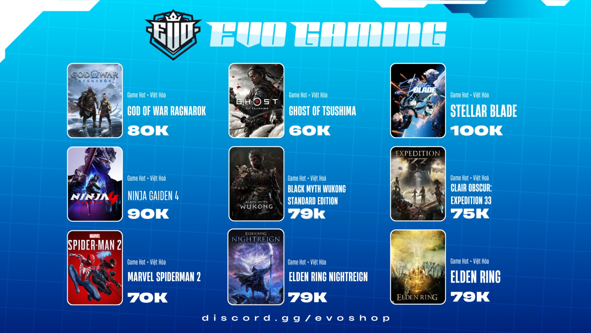 EVO Shop - Game Steam Giá... - EVO Shop - Game Steam Giá Rẻ