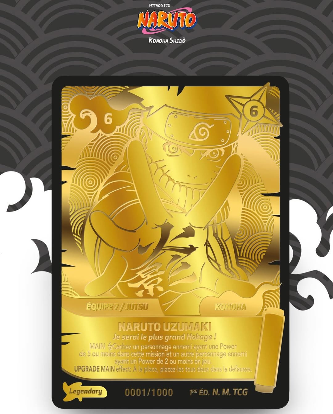 Get ready to buy 22k Gold Foil Narutu Chase Card 🏆