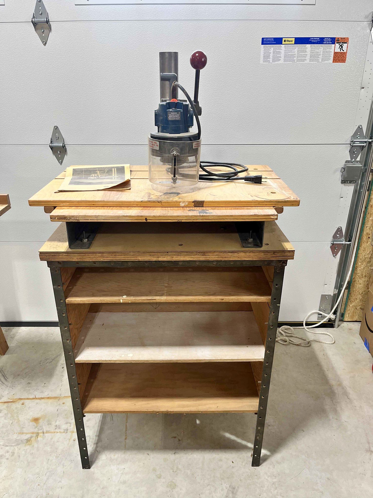 Shopsmith Router Arm w/ table - Router Tables - Bensalem, Pennsylvania ...