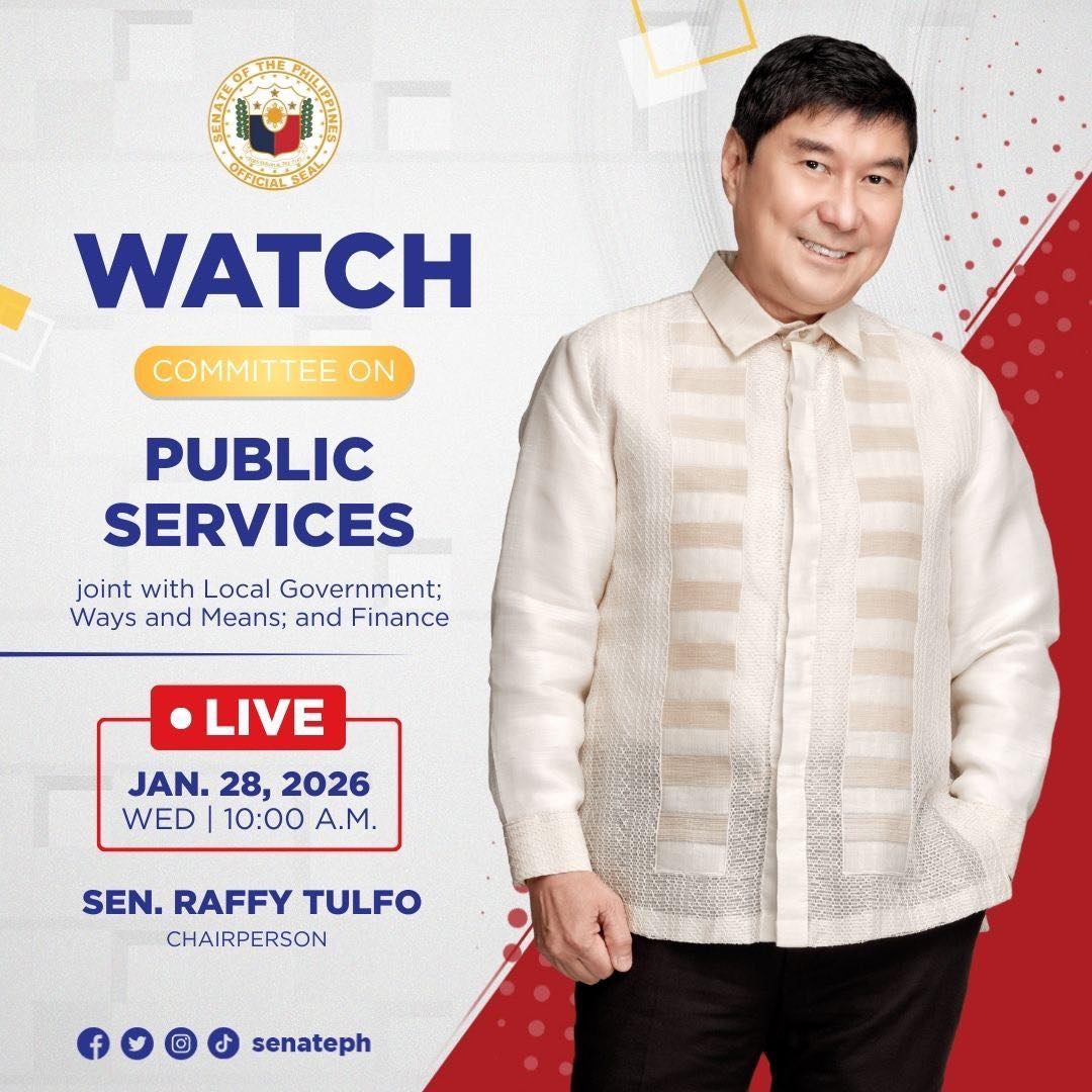 Standby for the public hearing... - Senate of the Philippines | Facebook
