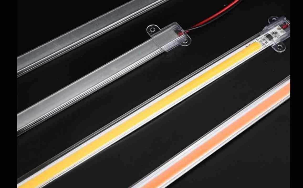 Leds tiras rígidas de 1 metro 220v alta iluminosidad blanco frío y ...