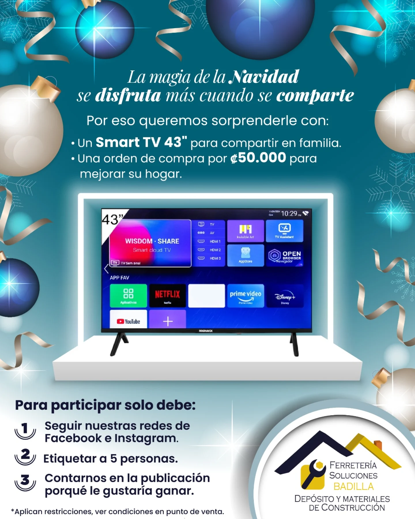 🎄 ¿Se imagina... - Ferretería Soluciones Badilla Granadilla | Facebook