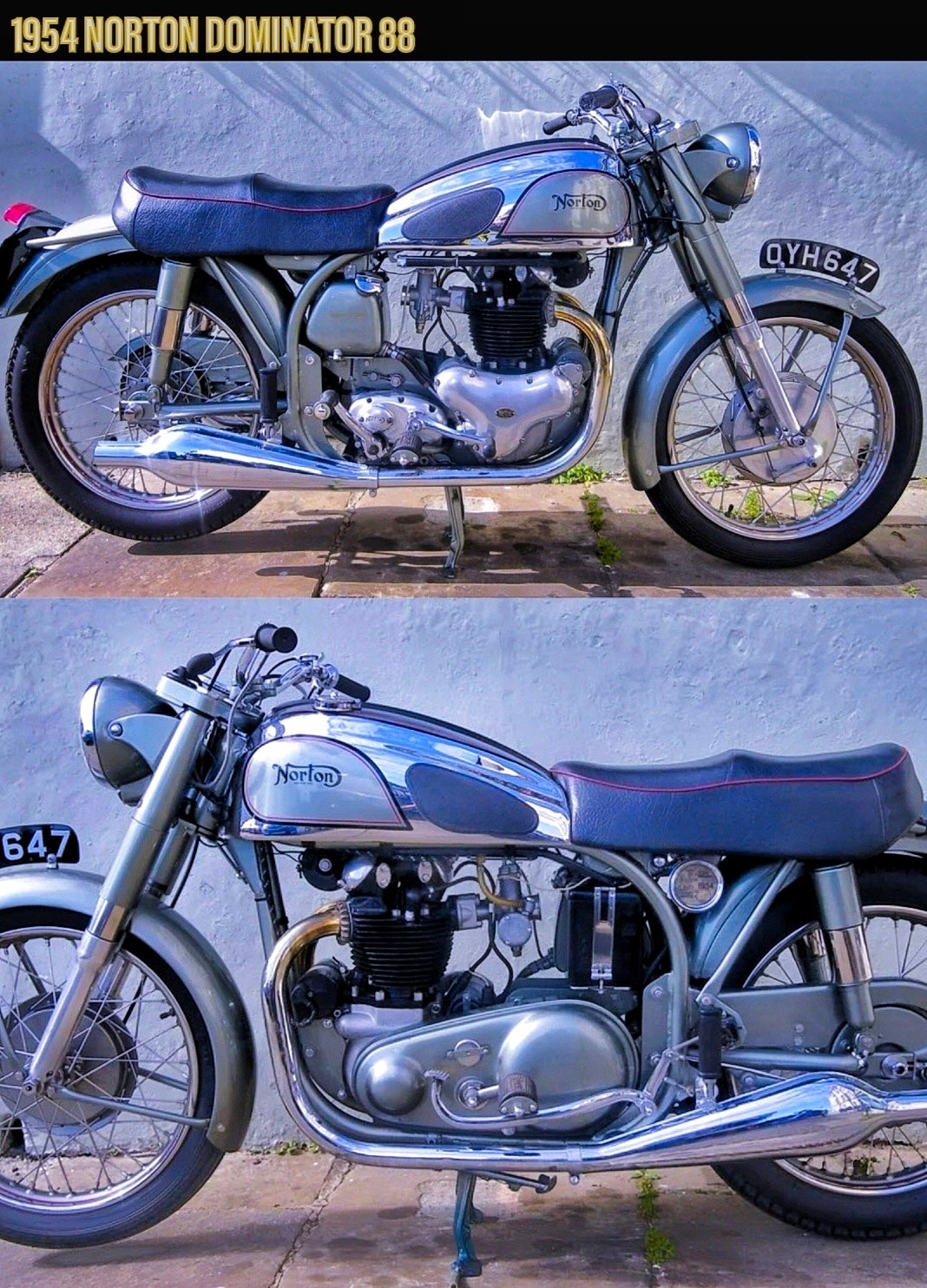 Libro De Repuestos Para Norton Model 7 Dominator Twin Y 88 De Luxe 1955 – Original De época