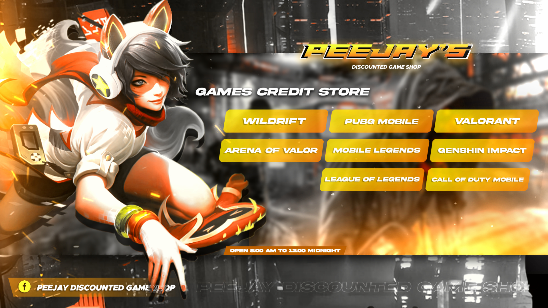 PeeJay Discounted Game Shop