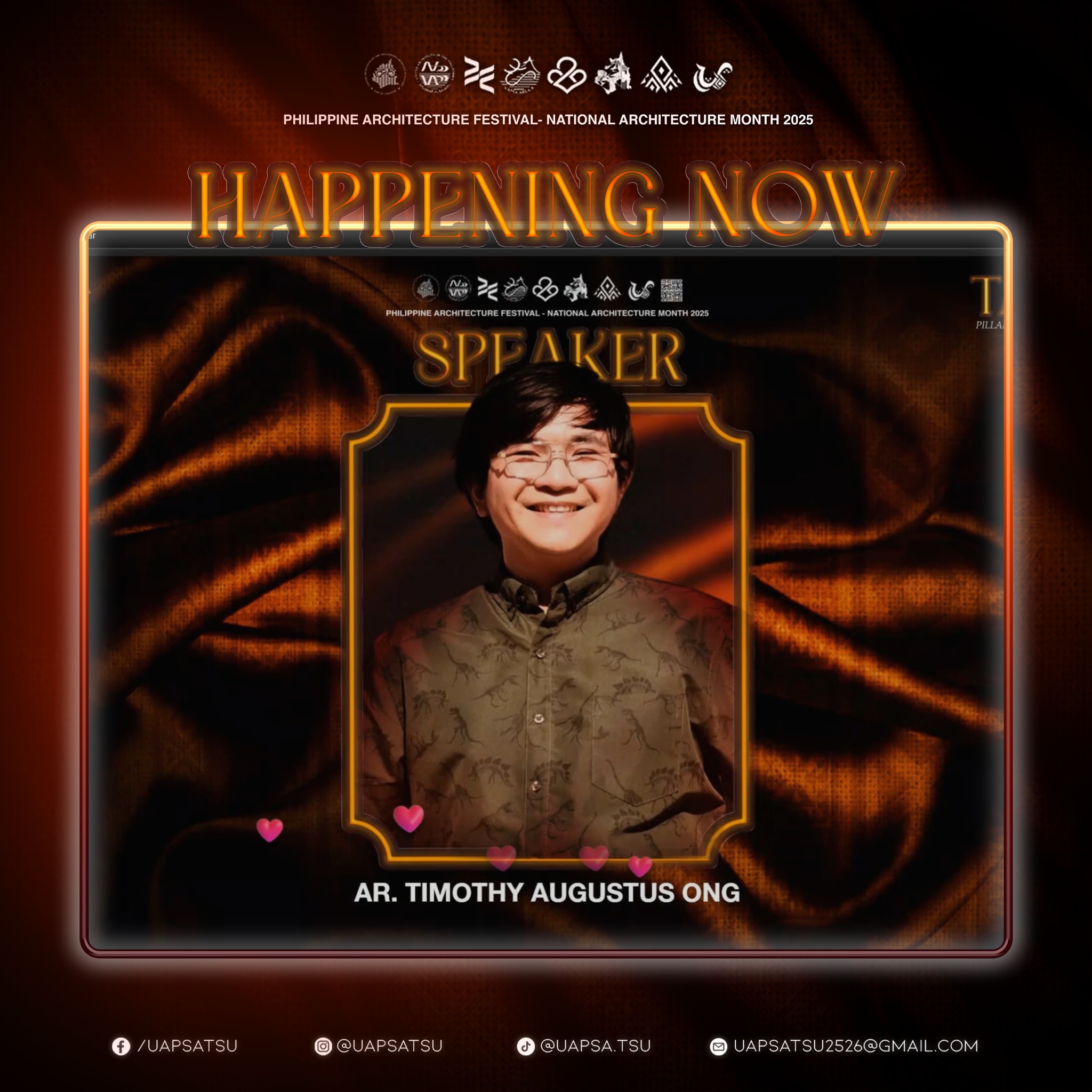 𝐖𝐇𝐀𝐓’𝐒 𝐔𝐏, 𝐀𝐑𝐊𝐈𝐅𝐀𝐌!🎤💥 𝐔𝐀𝐏𝐒𝐀-𝐓𝐒𝐔 in collaboration with 𝐇𝐂𝐒–𝐓𝐒𝐔 commences ...