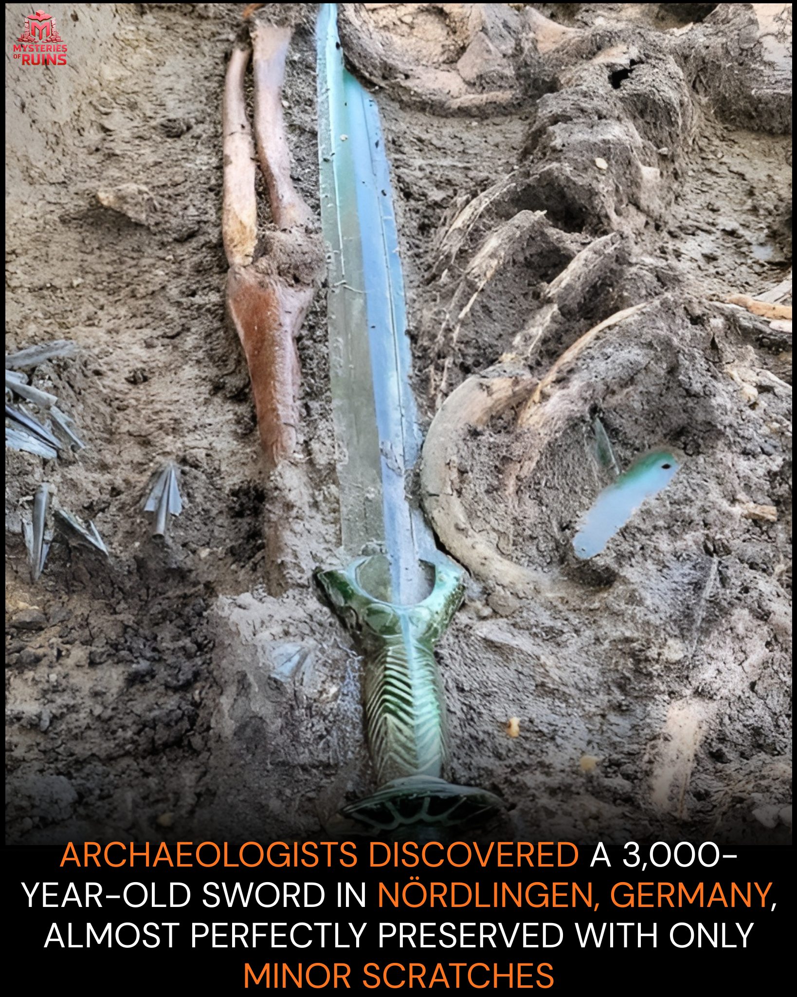 Mysteries - In the town of Nördlingen, Bavaria, Germany, archaeologists ...