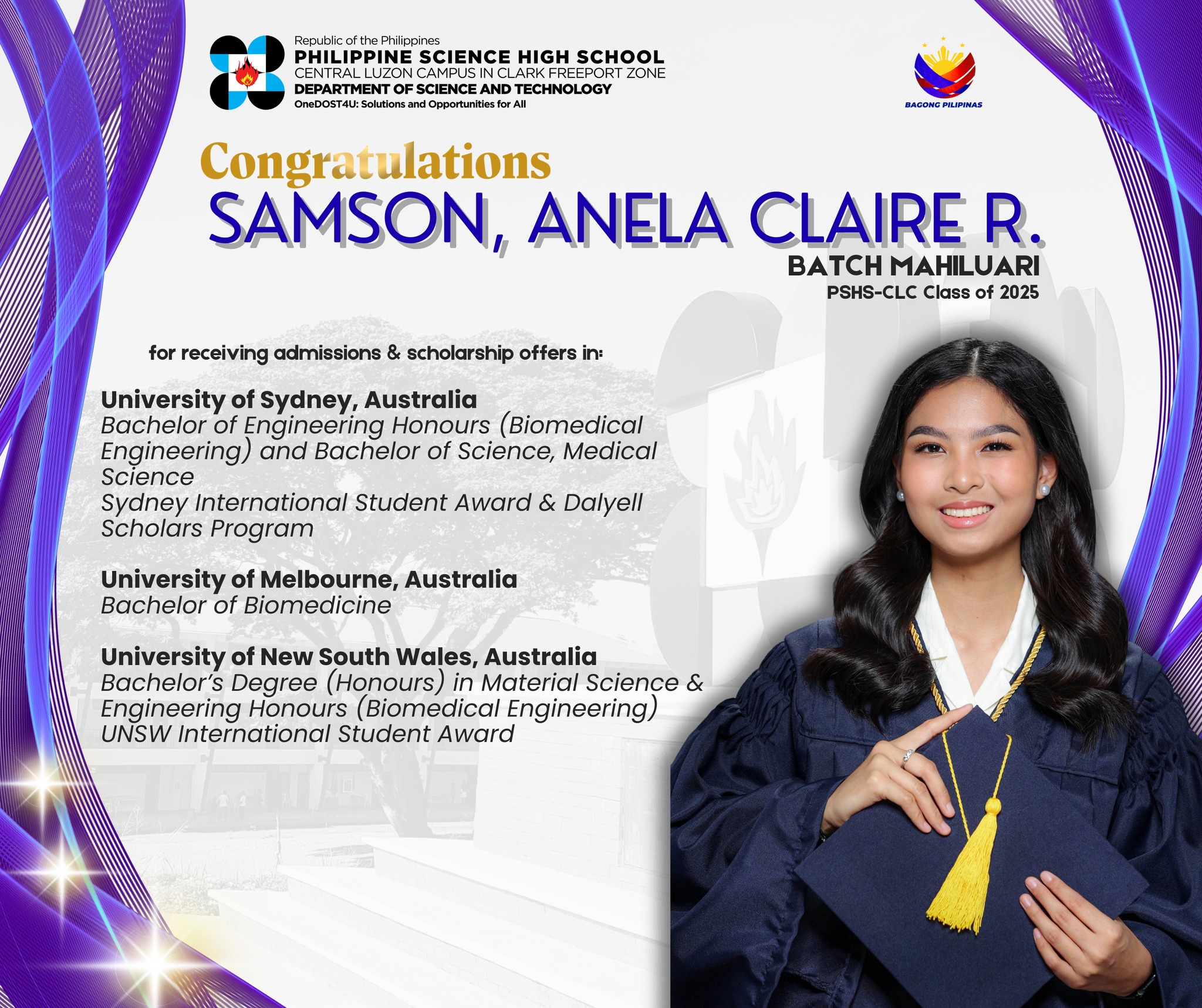 𝗞𝗨𝗗𝗢𝗦... - Philippine Science High School Central Luzon Campus | Facebook