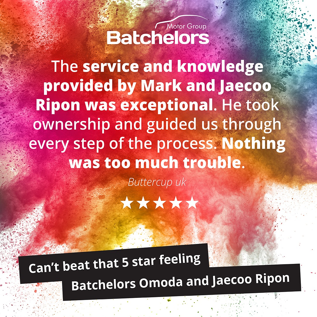 Batchelors - 🌟 Another 5-star experience at Batchelors Omoda & Jaecoo ...