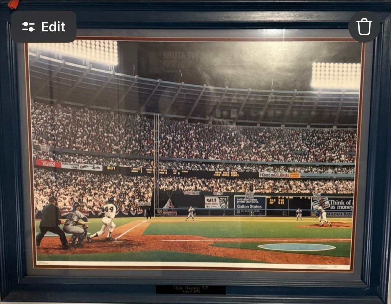 Today, on the 50th anniversary of Hank Aaron's 755th and career