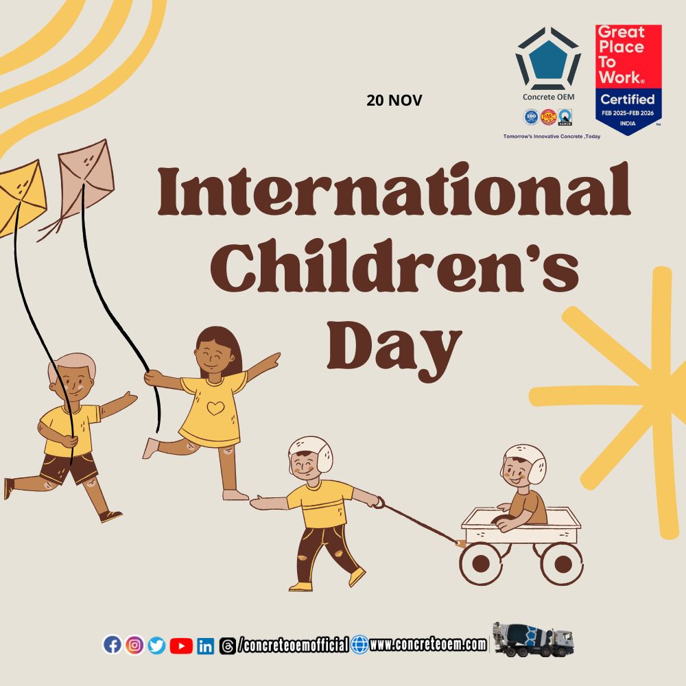 Concrete - International Children’s Day is celebrated on November 20 to ...