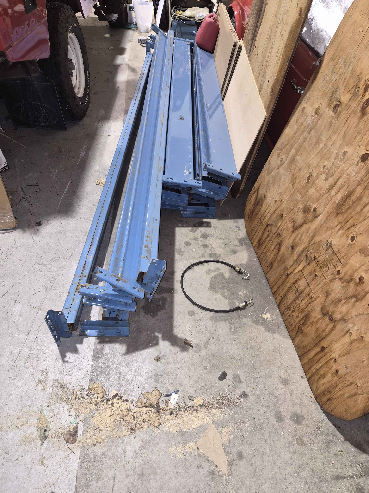 Warehouse racking 3 uprights 14 cross bars - Ladders & Scaffolding ...
