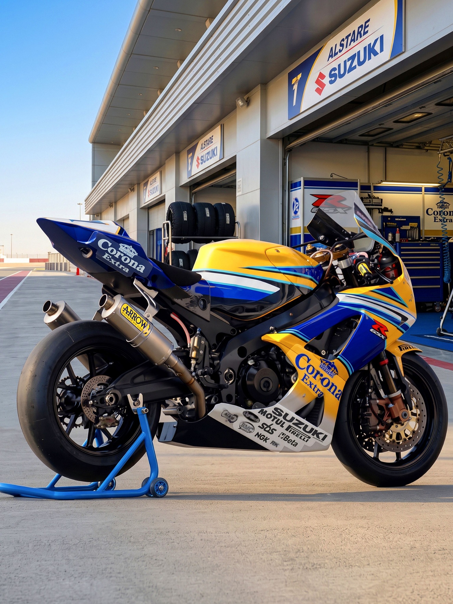 コロ Max Biaggi's 2007 WSBK Suzuki GSX-R1000 K7 specs and racing stats