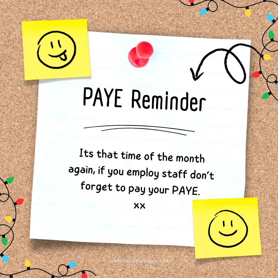 Office - PAYE Reminder - Due 20th of the Month 📅 Your PAYE payment is ...