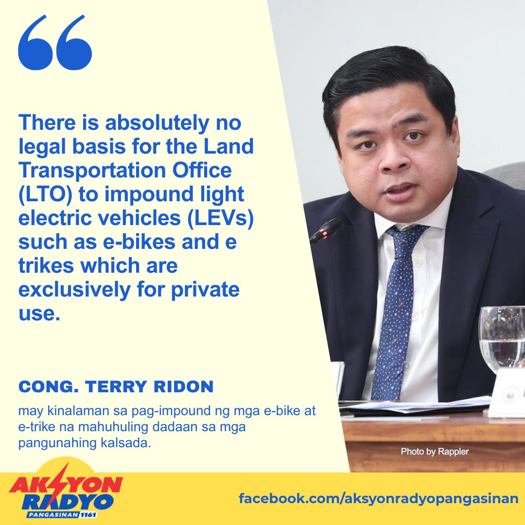 Aksyon - Nagbigay ng komento si Bicol Saro Party-list Rep. Terry Ridon ...
