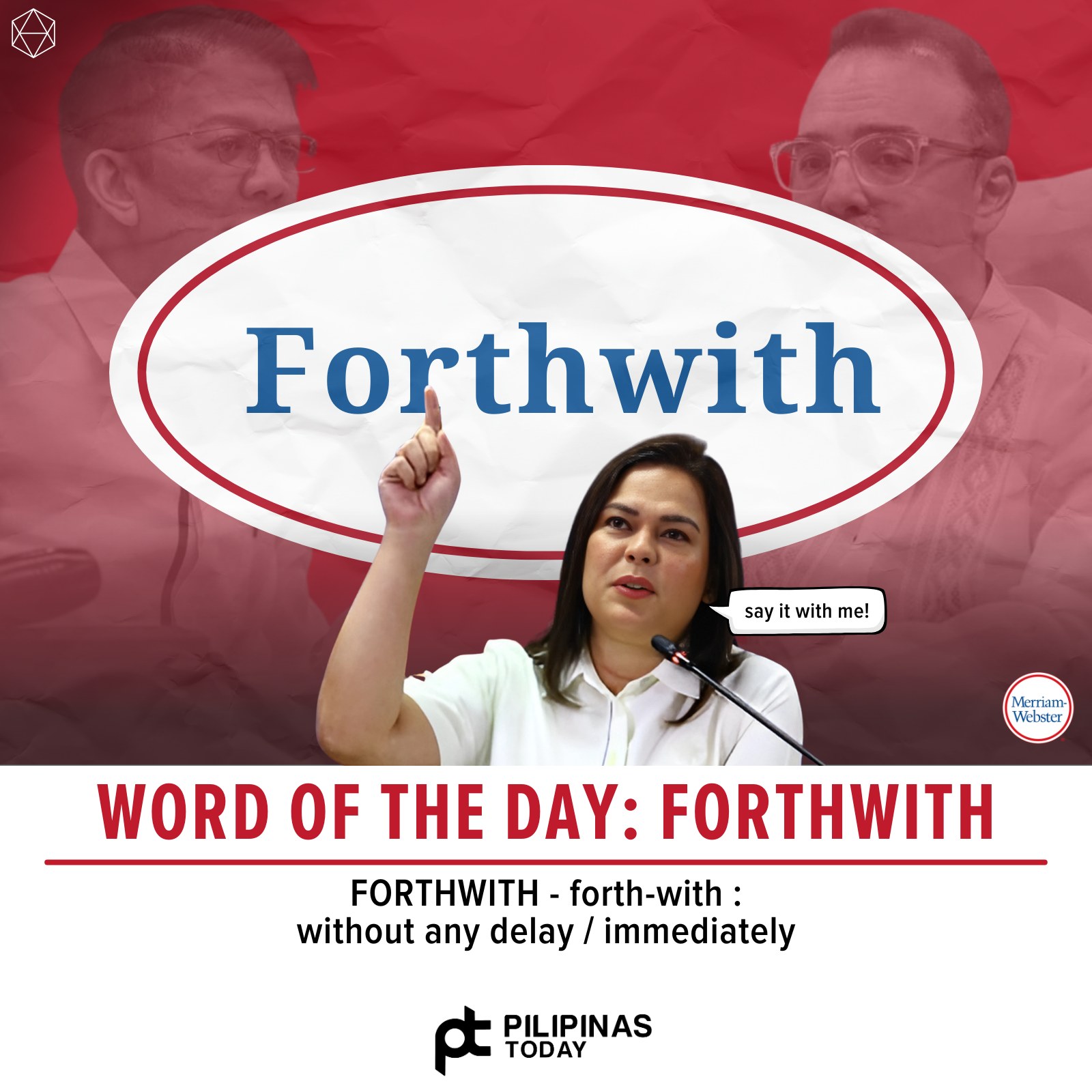 Pilipinas - Ayon sa Merriam Webster, ang kahulugan ng... | Facebook