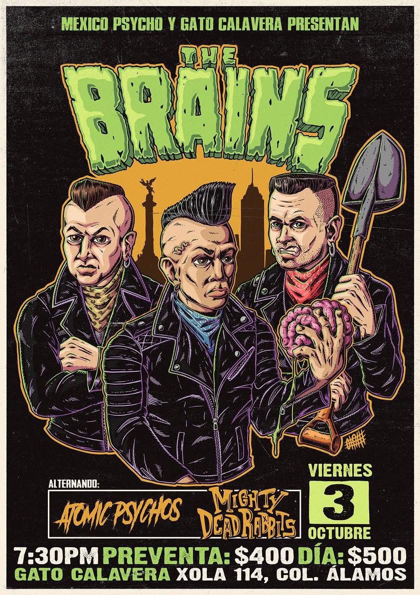 México - Dos semanas para ver en escena a The Brains en la CDMX! Quedan ...