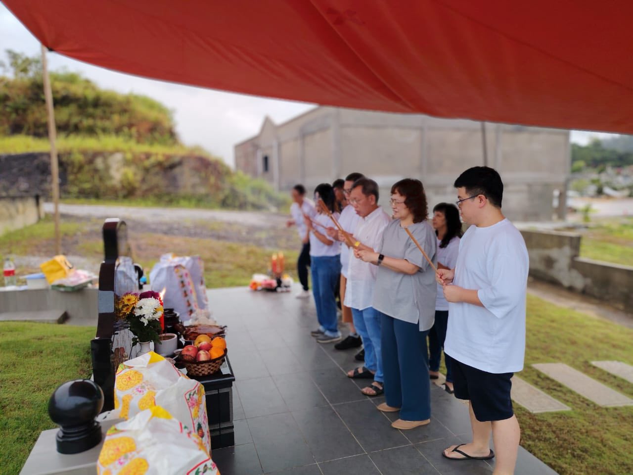24.2.2026 (丙午正月初八). The #100th Day Buddhist prayer rituals 