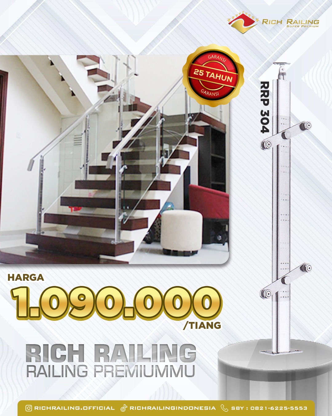 Rich - RICH RAILING PREMIUM yang BEDA DARI YANG LAIN! Rich Railing ...
