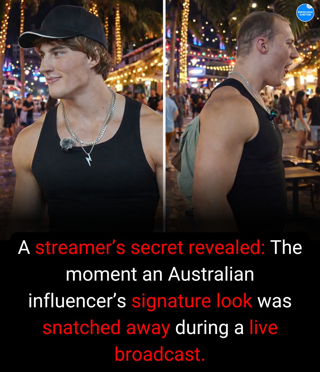 Knowledge - Androgenic, a popular Australian content creator and live ...