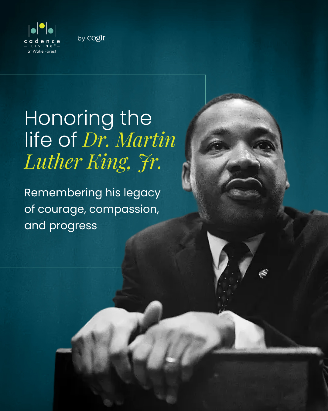 Cadence - Today we reflect on the life and legacy of Dr. Martin Luther ...