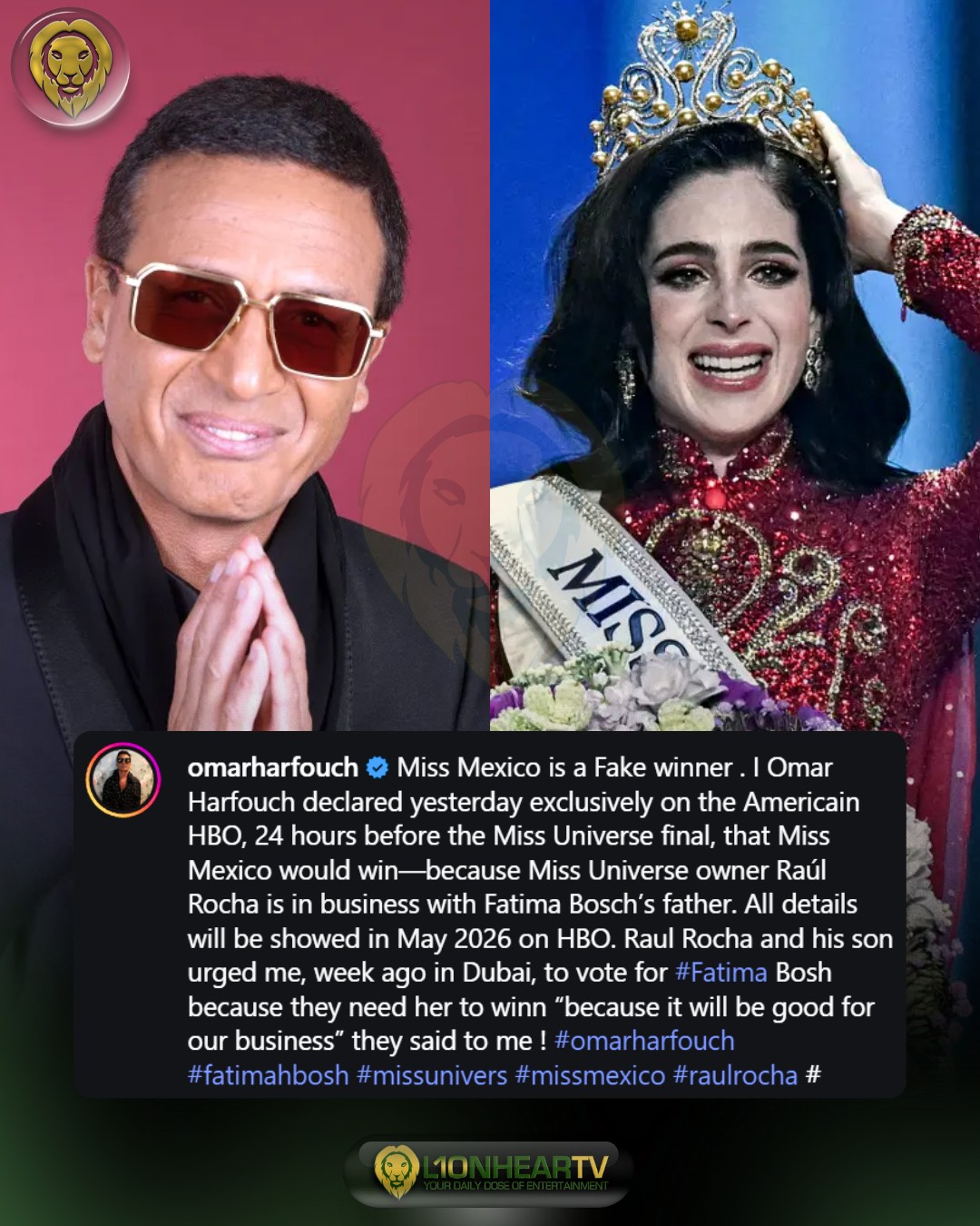 LionhearTV - 'FAKE WINNER' Omar Harfouch sparks buzz after alleging ...