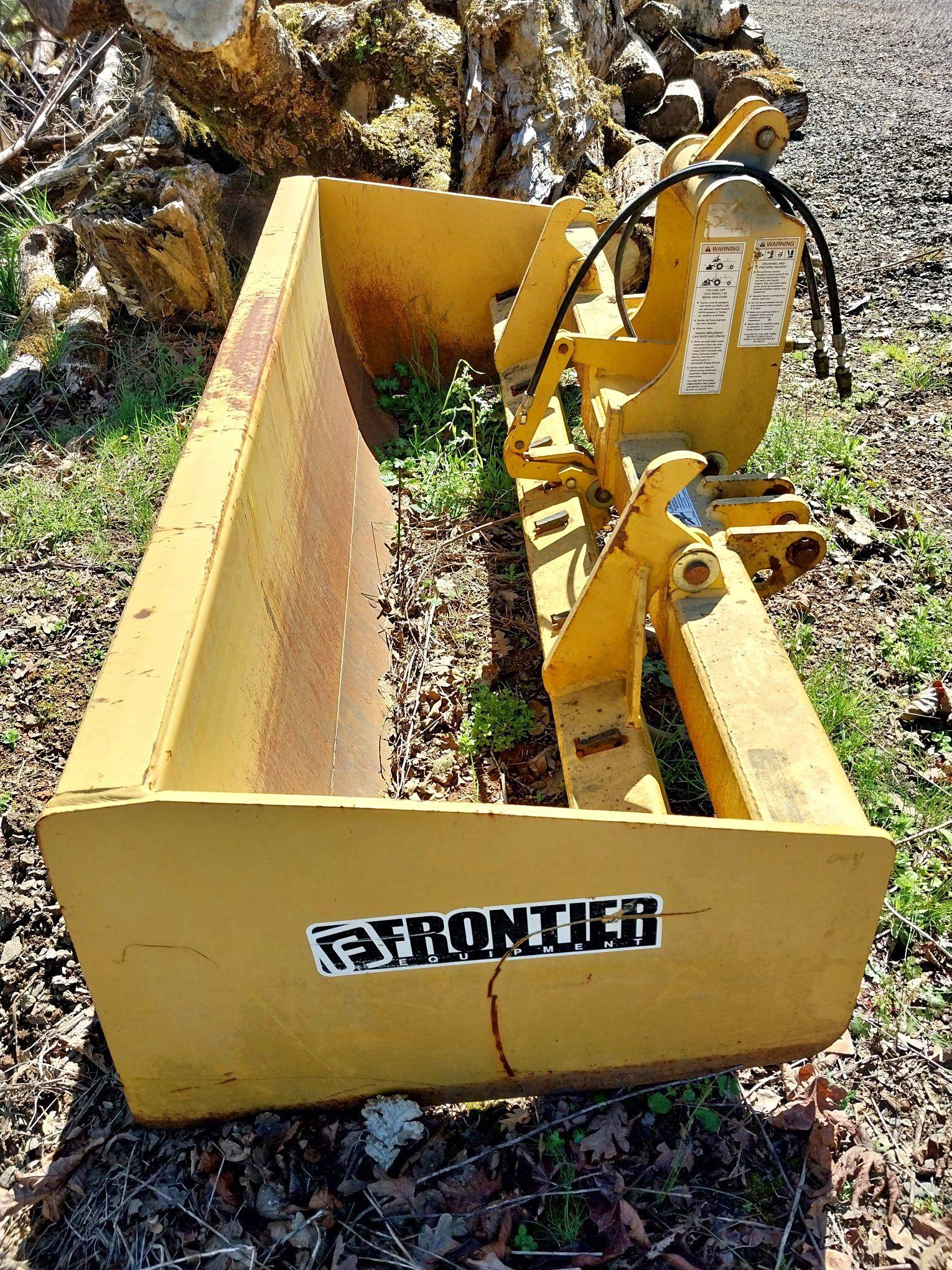 Frontier+7'+Box+Blade+w/+Hydraulic+Rippers - Garden Tools & Equipment ...