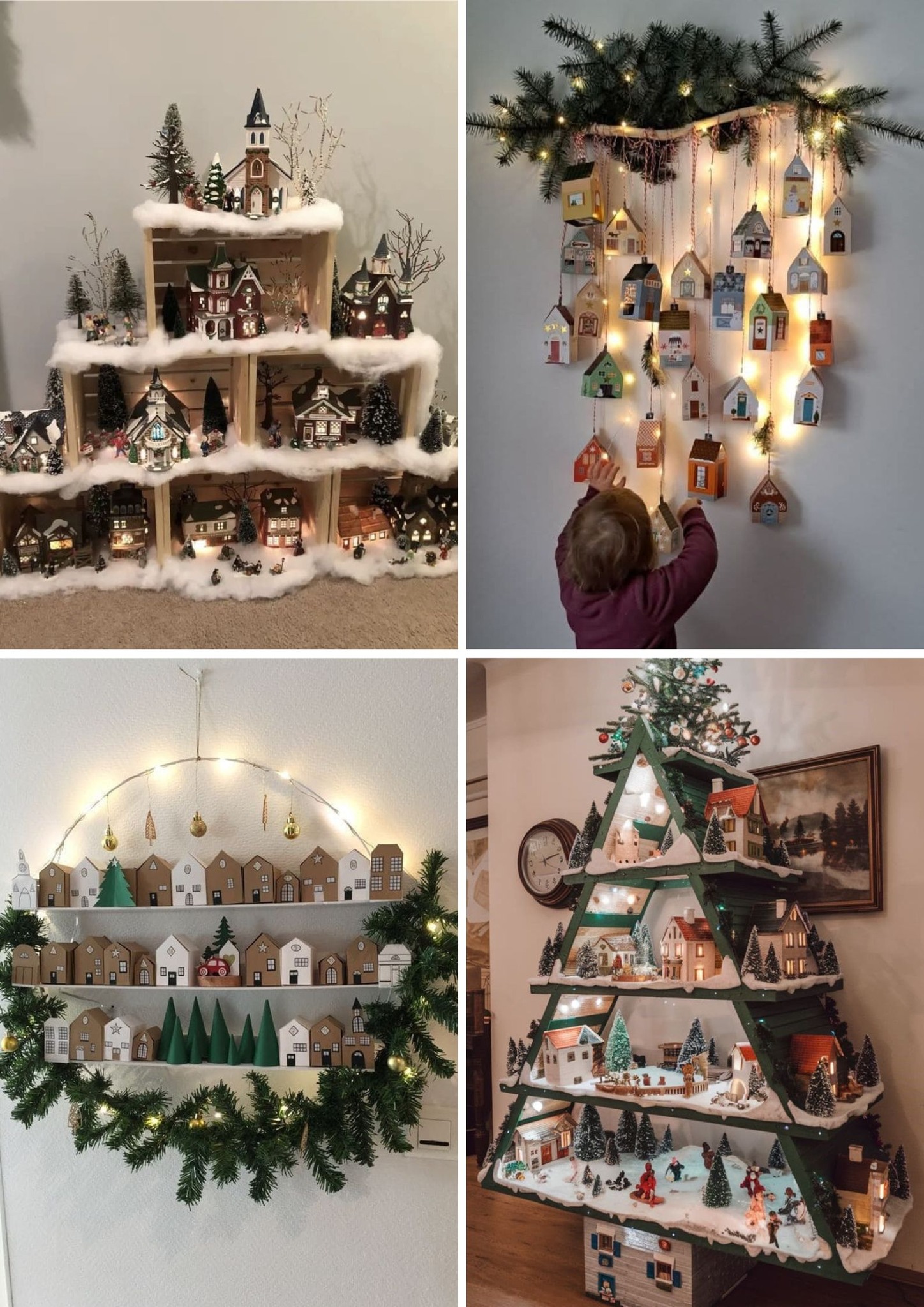 Amazing - Magical Christmas Village Display Ideas to Spark Holiday Joy ...