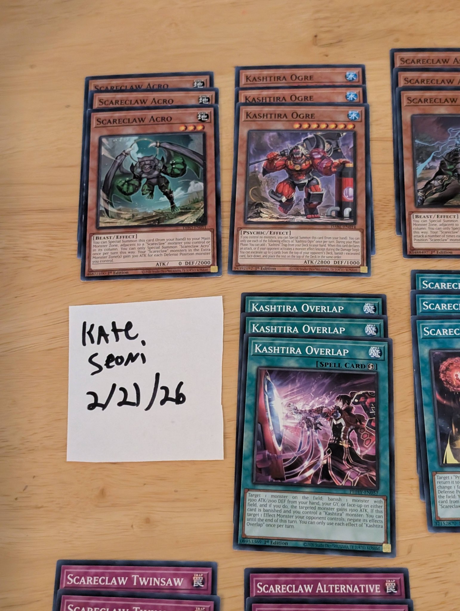 scareclaw yugioh deck Yu-Gi-Oh! Straddle - POTE-EN059 - Super Rare You can only Special Summon Scareclaw Reichheart once per turn this way Yugioh Scareclaw Kashtira Deck Core