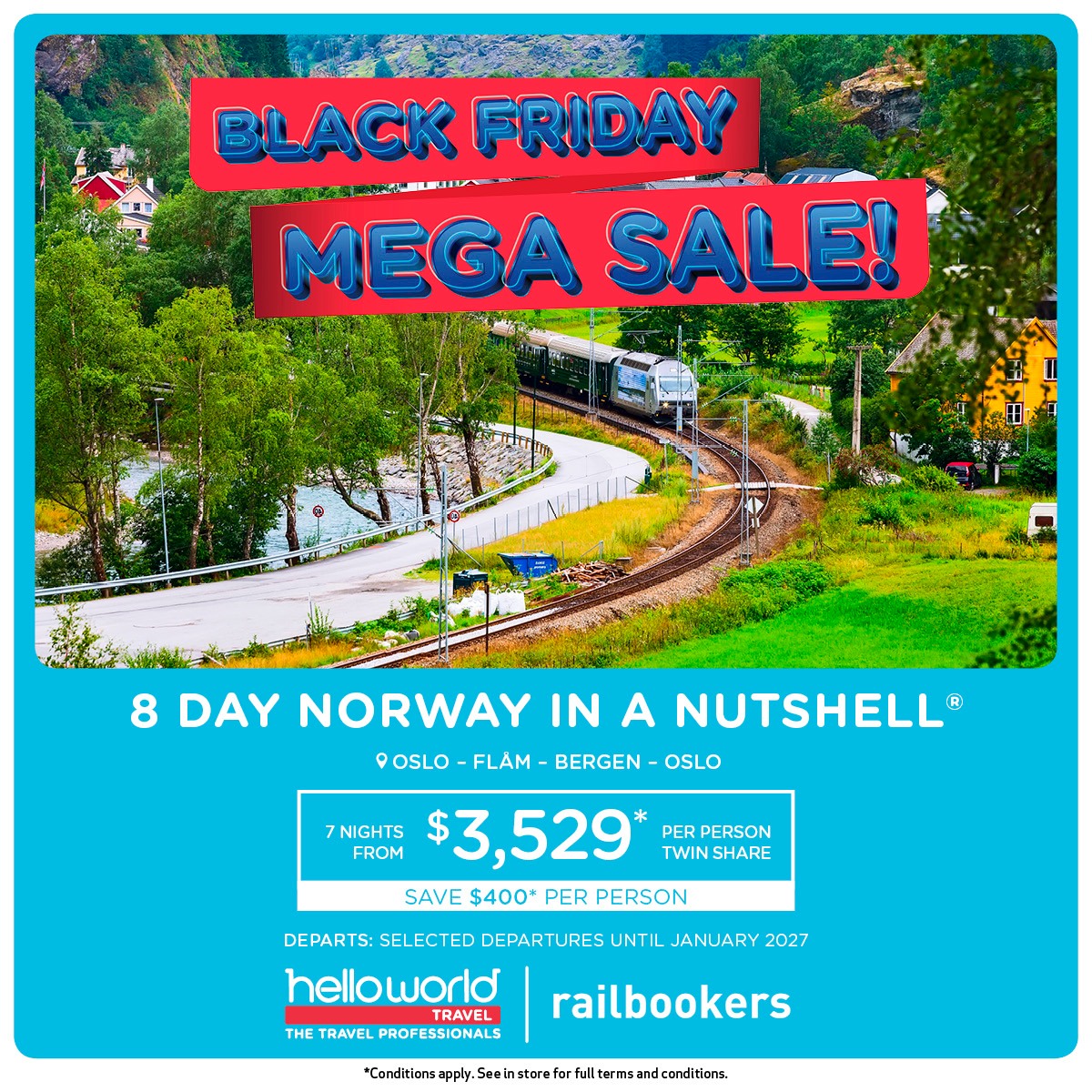 Helloworld - Discover two of the world's most scenic train journeys ...
