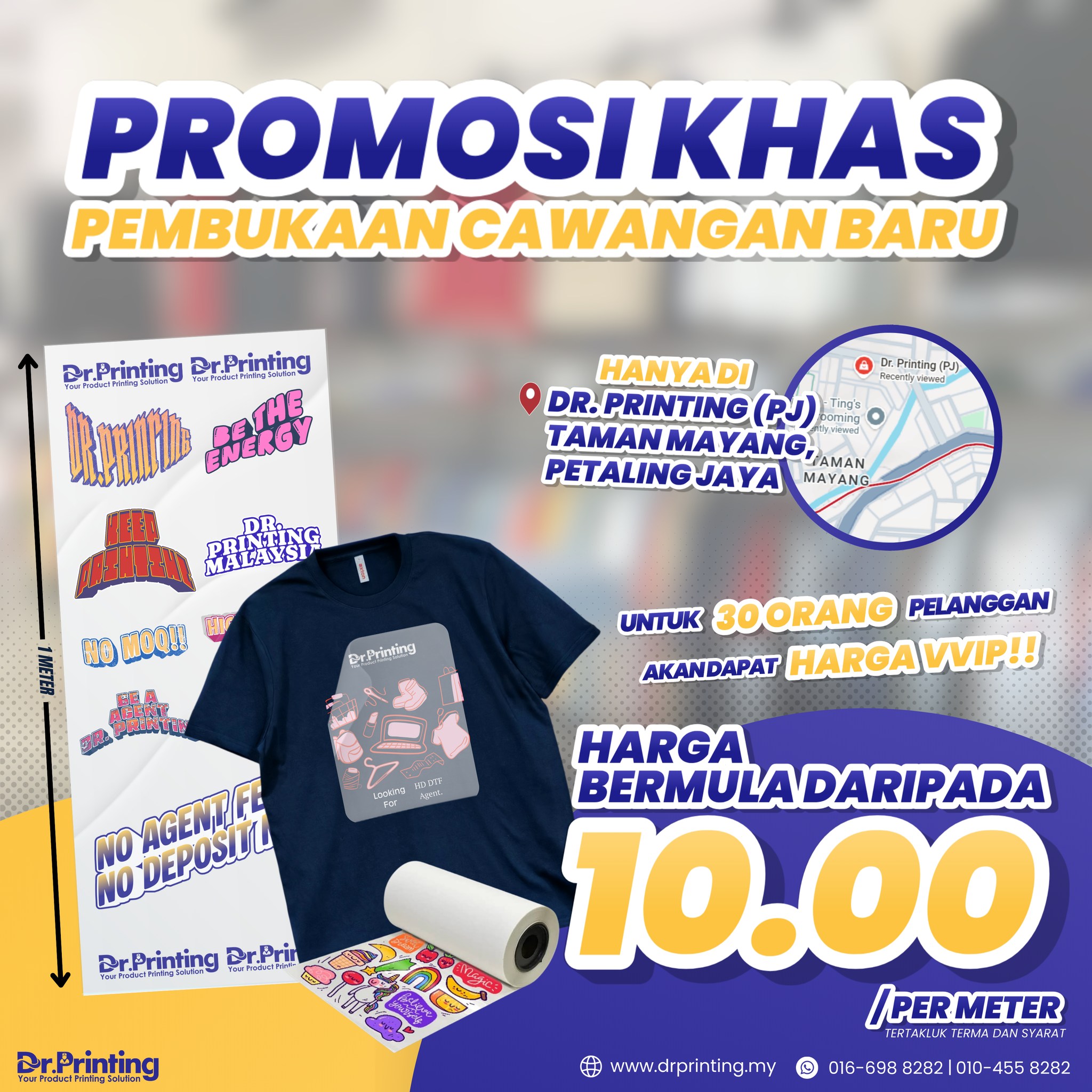 Dr.Printing - 🎉 PROMOSI PEMBUKAAN RASMI!!! 🎉 Dr. Printing (PJ) kini ...
