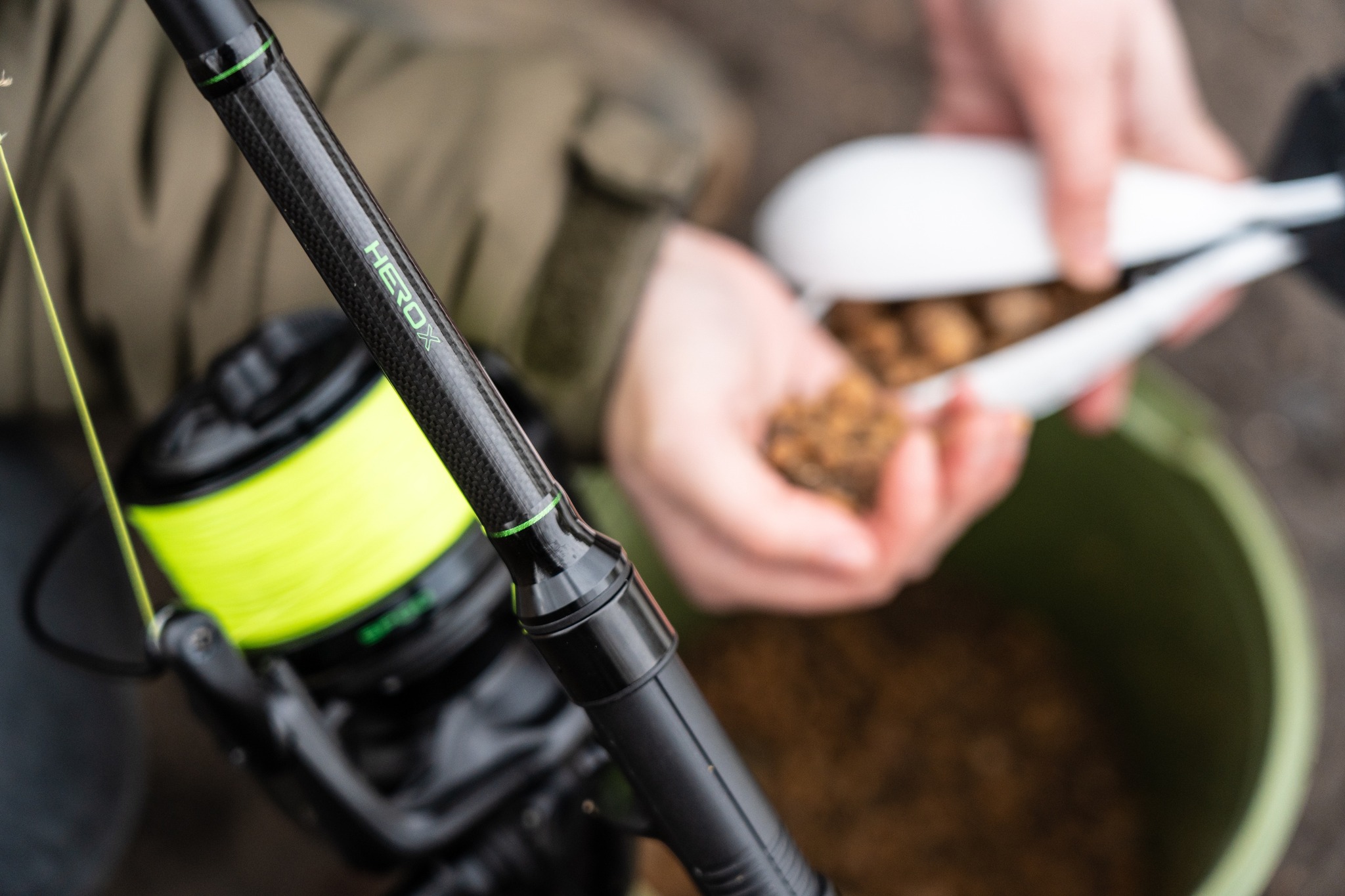 carp fishing marker rod and reel The Black Pearl Master Bundle Avid Xr Pro Spod Marker Reel is premium Quick Drag from Avid SUNESA Fishing Poles Carp Fishing