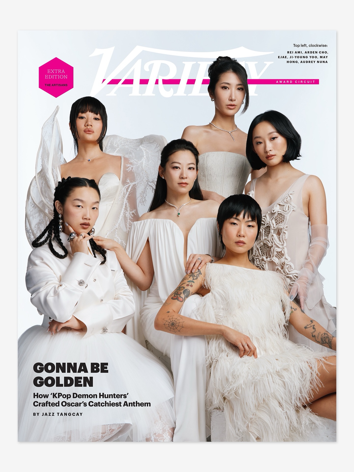 Six Korean American women on the cover of @Variety!! What a moment