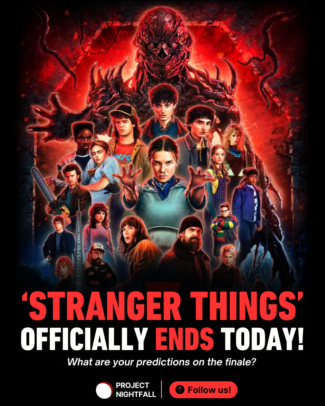 IT'S THE END OF A NETFLIX ERA! 🥹🔥 The... - Project Nightfall | Facebook