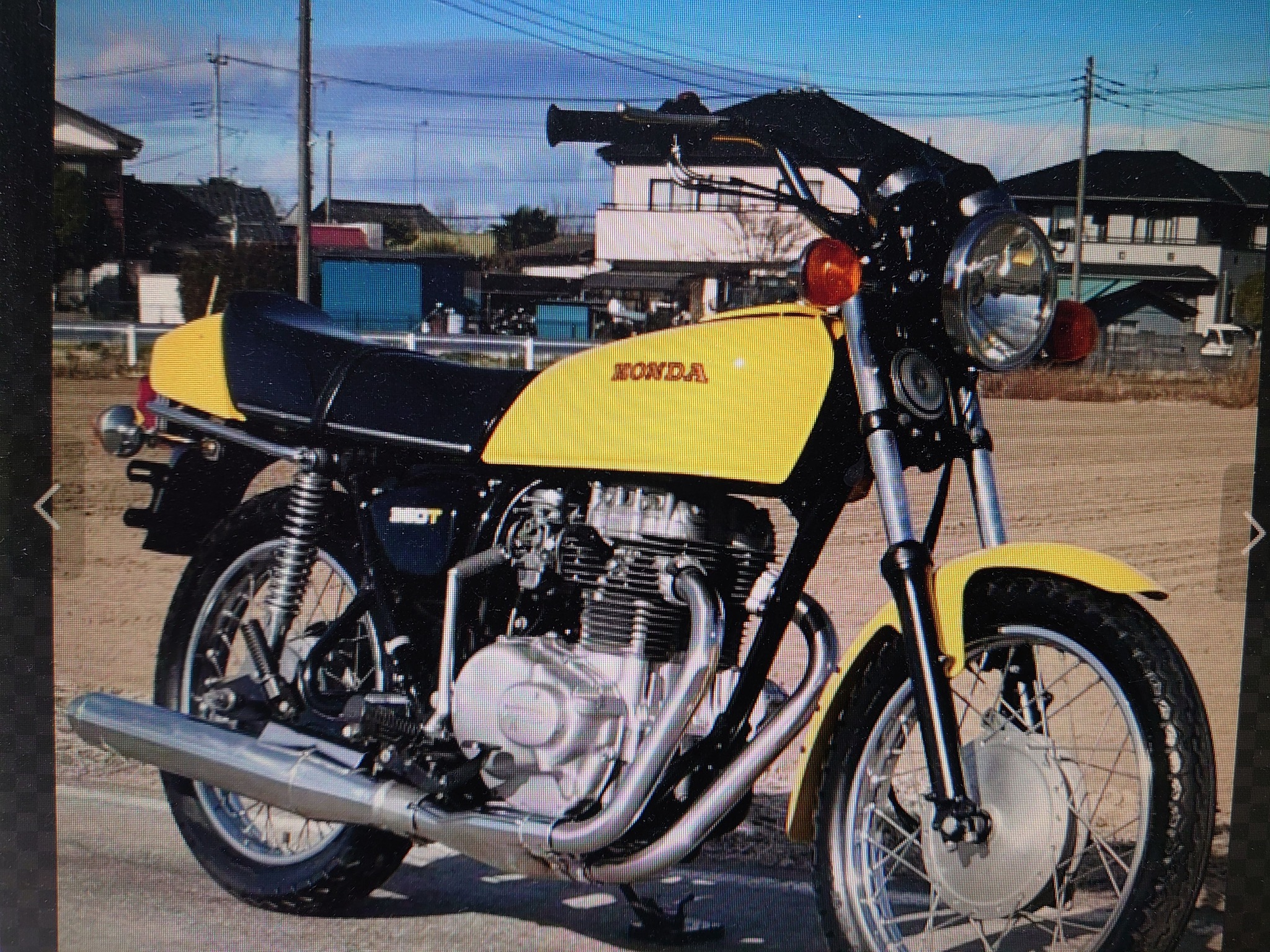 ホンダ CJ-360T 昭和51年発売 ツインエンジン 1本マフラー セル無し 