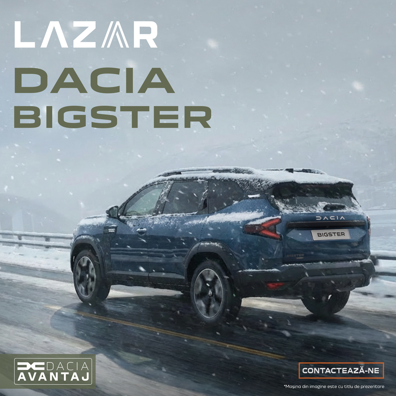Lazar - Ofertele Dacia Avantaj continuă @ 𝗟𝗔𝗭𝗔𝗥 𝗦𝗘𝗥𝗩𝗜𝗖𝗘 Bigster ...