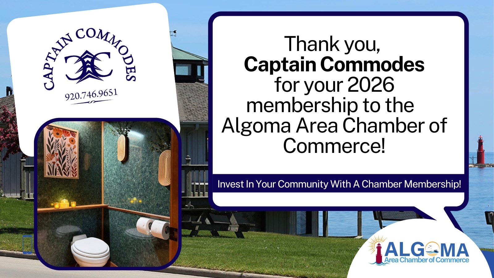 Algoma - Thank you, Captain Commodes for becoming a member of the ...