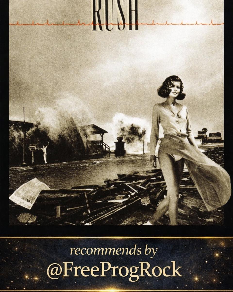 Rush's Permanent Waves album on 24kt gold CD
