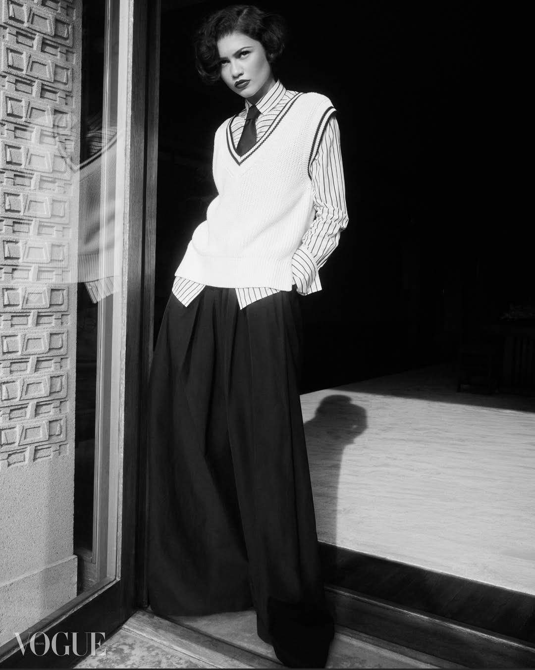 Zendaya for Vogue Brasil (May 2026 issue) photographed by Nicole