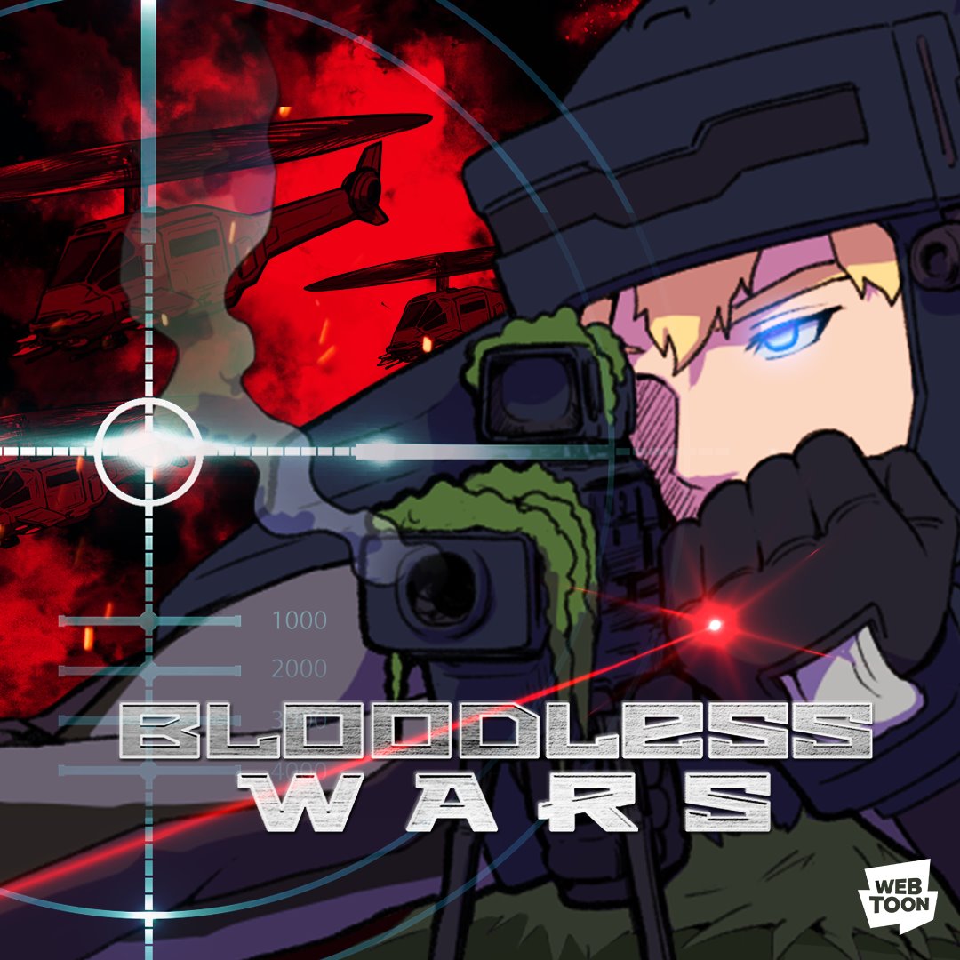 LINE WEBTOON - NEW LAUNCH 🔫 BLOODLESS WARS If the bullets...
