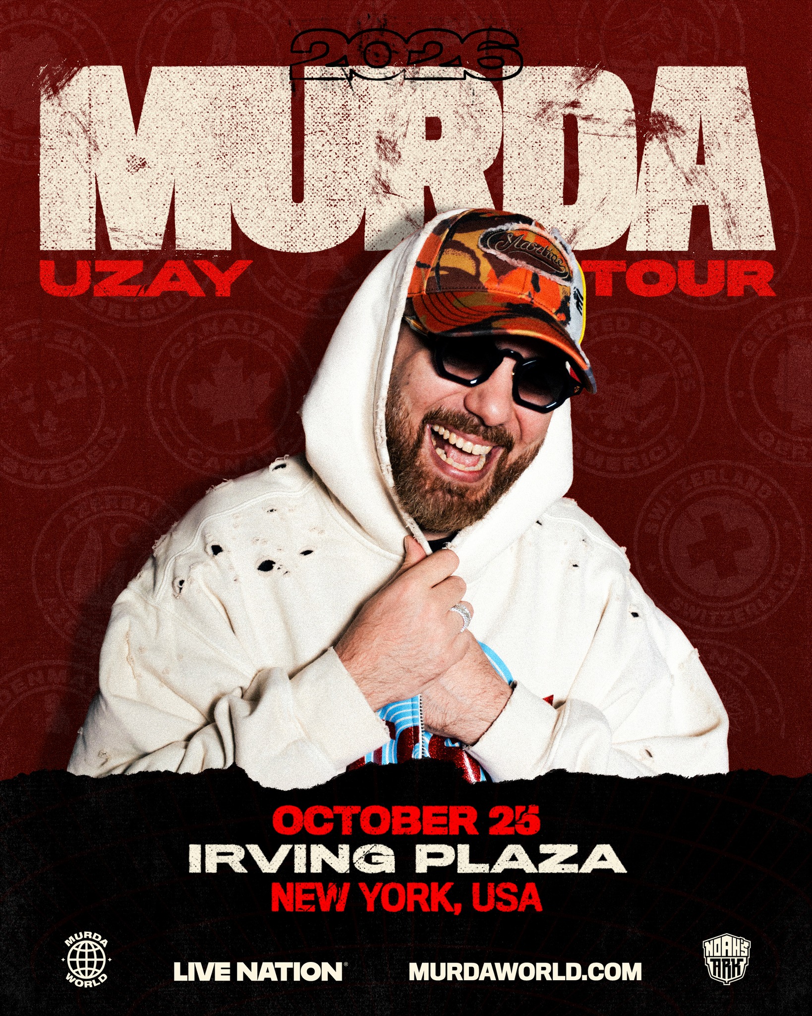 JUST ANNOUNCED ?? Turkish rapper Murda brings the UZAY Tour to 